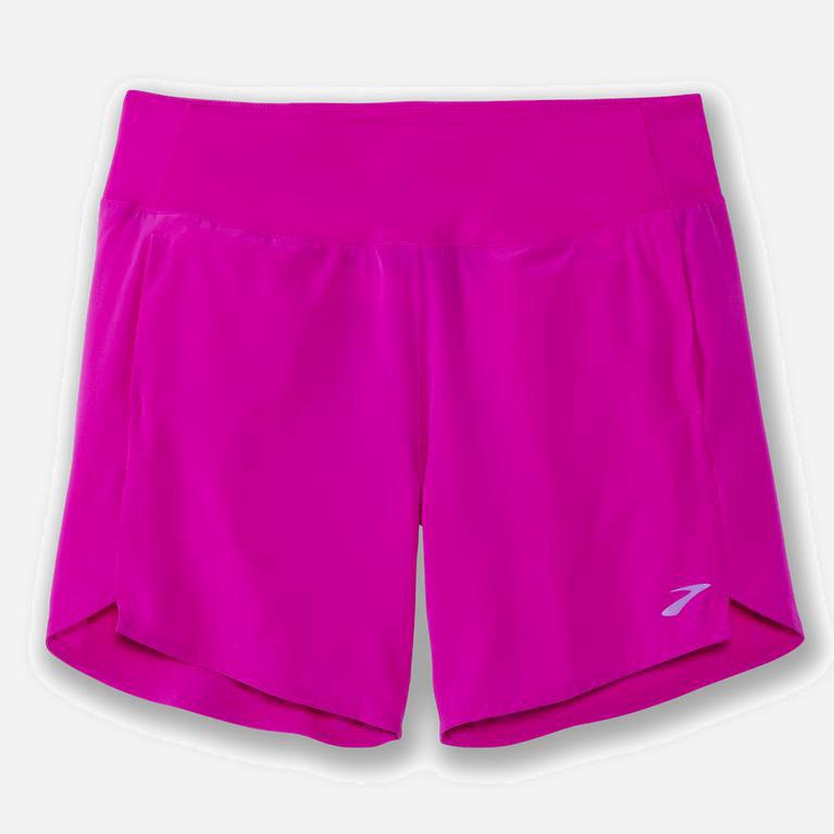 Brooks Chaser 7 NZ - Women's Running Shorts - Magenta (26843-GXSO)